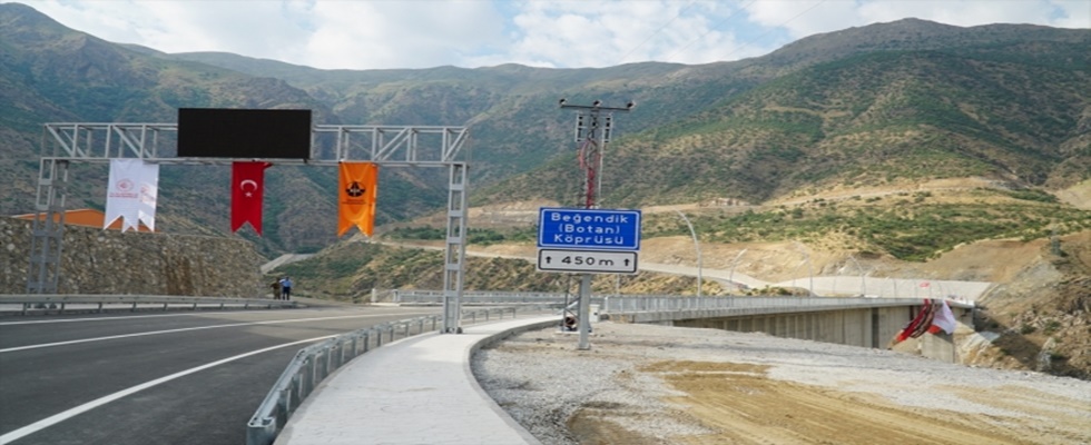 Beğendik (Botan) Köprüsü bugün açılıyor