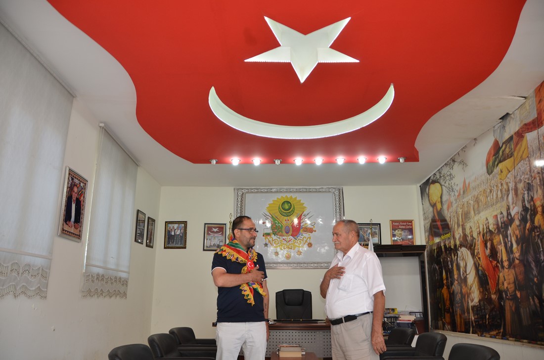 Cevdet Yıldırım `dan Faik Akyılmaz `a Anlamlı Ziyaret