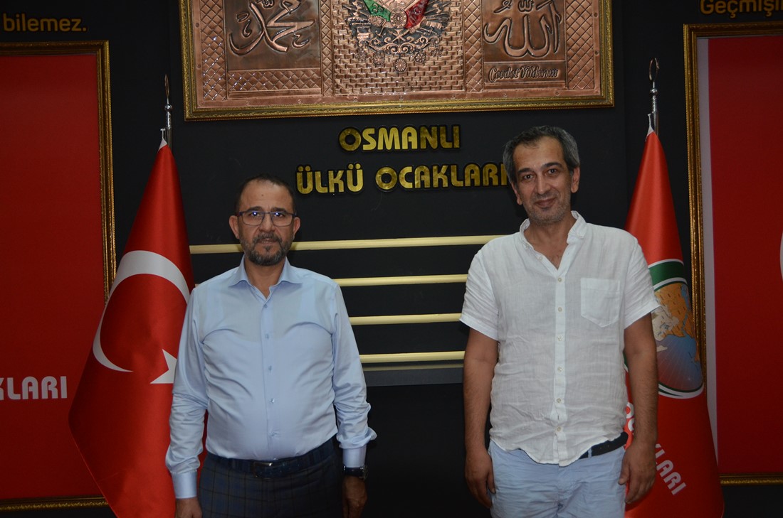 İktisatçı Uluslararası İş Adamı Fatih Ispirdogan `dan Cevdet Yıldırım `a ziyaret