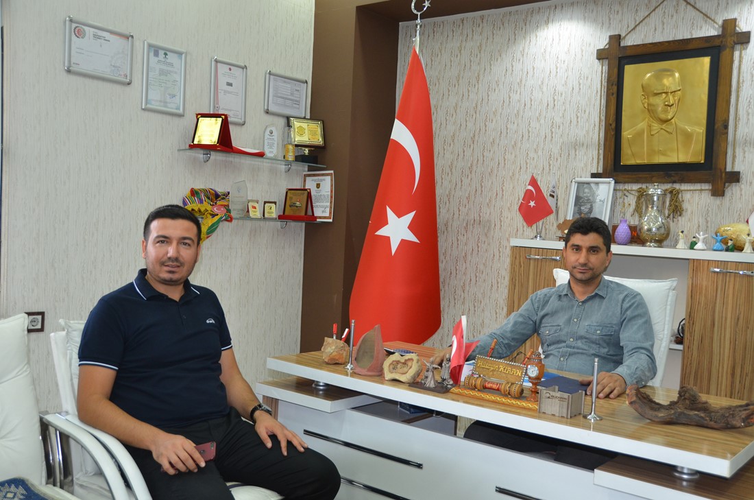 Adem Açıkgöz `den Hüseyin Kıran `a Ziyaret