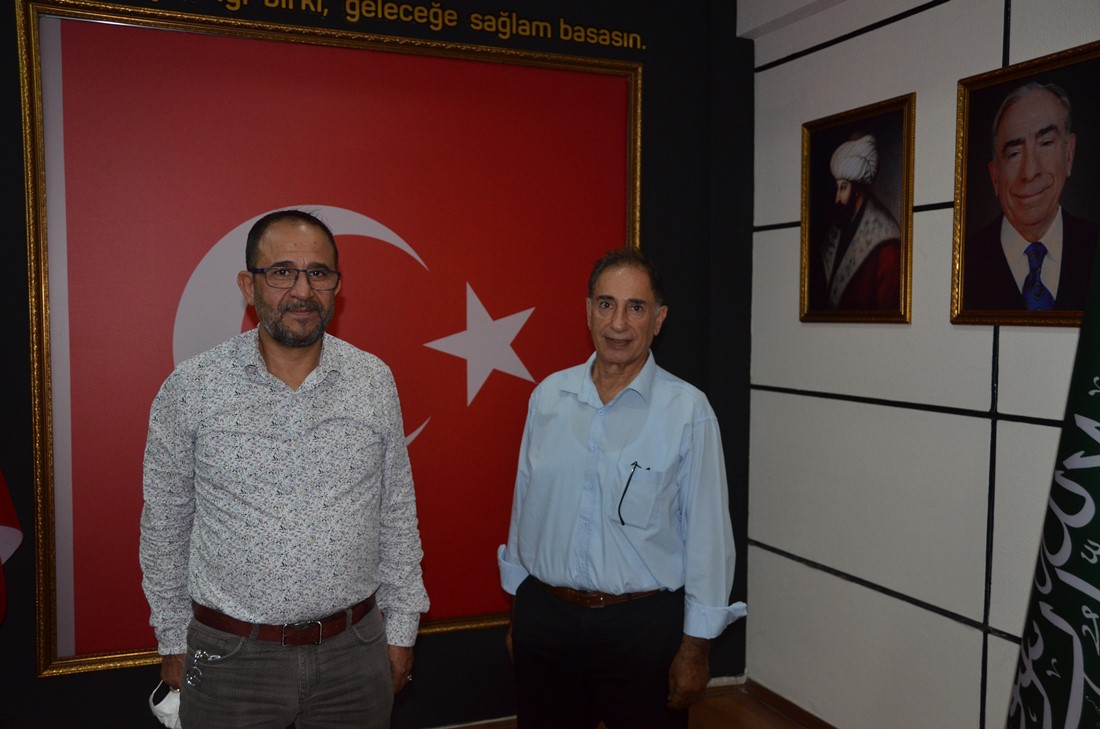 VALİ YARDIMCISI ALİ BEZİRGAN, CEVDET YILDIRIM` I ZİYARET ETTİ