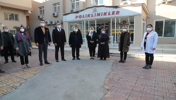 BAŞKAN KUŞ, SAĞLIK ÇALIŞANLARINI UNUTMADI