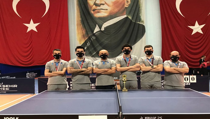 Trabzonspor Masa tenisi Takımı 1. Lig’e yükseldi