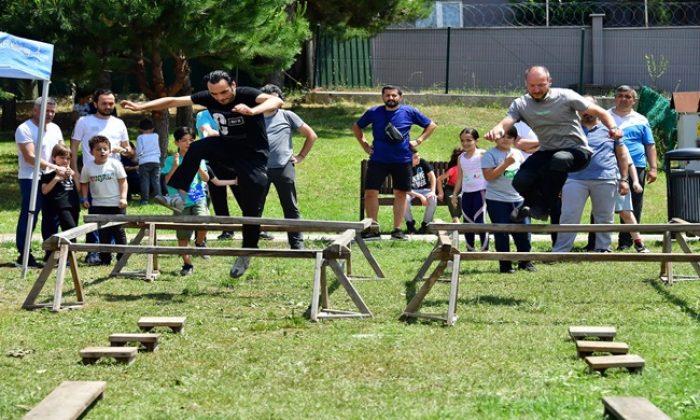 BABA ÇOCUK KAMPI RENKLİ GÖRÜNTÜLERE SAHNE OLDU