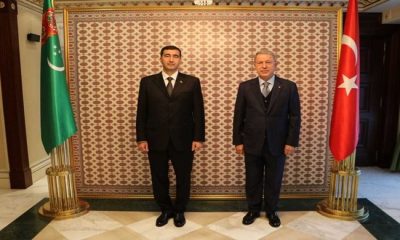Millî Savunma Bakanı Hulusi Akar, Türkmenistan Savunma Bakanı Korg. Begenç Gundogdiyev ile Görüşme Gerçekleştirdi