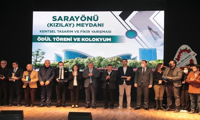 KIZILAY KENTSEL TASARIM FİKİR YARIŞMASINDA ÖDÜLLER SAHİPLERİNİ BULDU