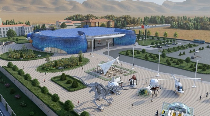 ŞANLIURFA BİLİM MERKEZİNDE HUMMALI ÇALIŞMALAR