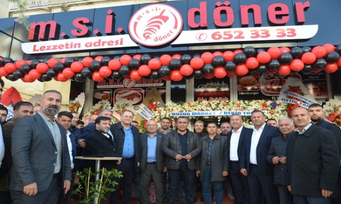 MSİ DÖNER LEZZETİN ADRESİ GÖRKEMLİ BİR ŞEKİLDE AÇILIŞI YAPILDI