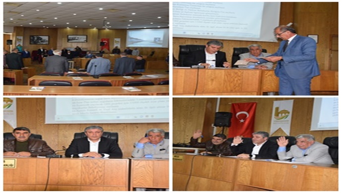 VİRANŞEHİR BELEDİYESİ NİSAN AYI MECLİS TOPLANTISI YAPILDI
