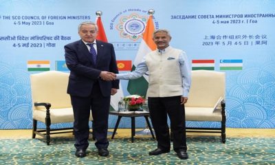 Meeting of Foreign Ministers of Tajikistan and India