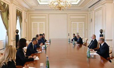 İlham Aliyev, Avrupa İmar ve Kalkınma Bankası heyetini kabul etti
