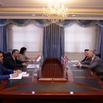 Meeting of the First Deputy Minister with the Ambassador of United Kingdom