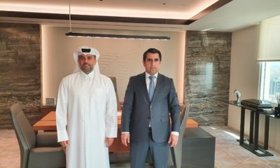 Meeting of the Ambassador with the GCEO of Qatar Airways