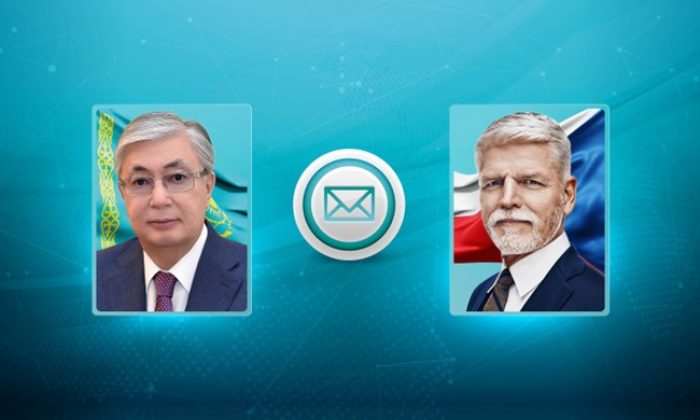 Kassym-Jomart Tokayev, Çek Cumhuriyeti’nin Bağımsızlık Günü dolayısıyla Cumhurbaşkanı Petr Pavel’i tebrik etti