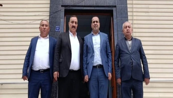 Ünlü İş Adamı Akif Çobanoğlu`ndan Birecik Belediye Başkanı Mehmet Begit`e Ziyaret