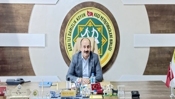 Ağrı İli Damızlık Koyun Keçi Yetiştiricileri Birliği Başkanı MEHMET NURİ SAMANCI `DAN 14 Mayıs Dünya Çiftçiler Günü Mesajı