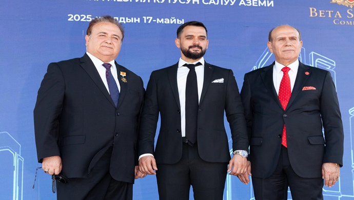 Beta Holding’ten Orta Asya’ya Dev Yatırım: Bişkek’te İhtişamlı Projenin Temeli Atıldı
