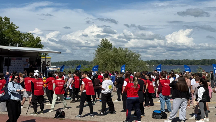 Birleşik Rusya, Samara’da “Şampiyonla Egzersiz” adlı açık bir etkinlik düzenledi