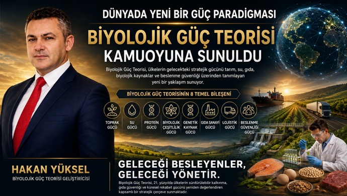 BİYOLOJİK GÜÇ TEORİSİ, DÜNYADA YENİ BİR GÜÇ PARADİGMASI TARTIŞMAYA AÇILDI